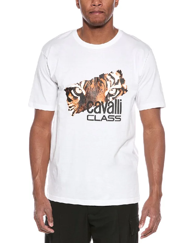 Casual Men's T-ShirtsCavalli Class Graphic T-Shirt