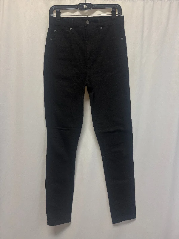 Reversible Sun HatsJeans Skinny By Gap In Black Denim, Size: 8