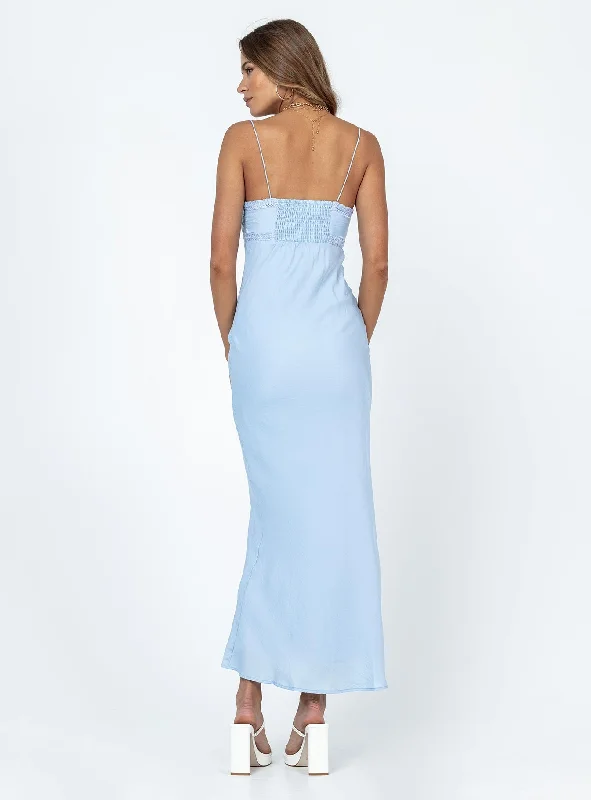 Emily Maxi Dress Blue