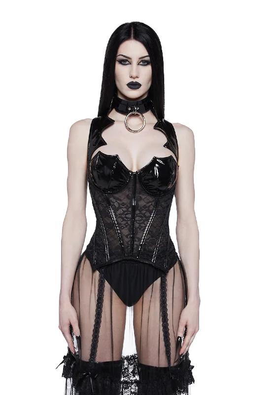 Just Wingin' It Vampy Corset