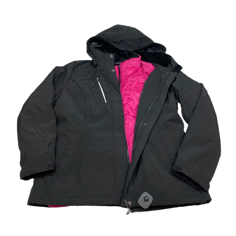 Coat Puffer & Quilted By Clothes Mentor In Black, Size: L