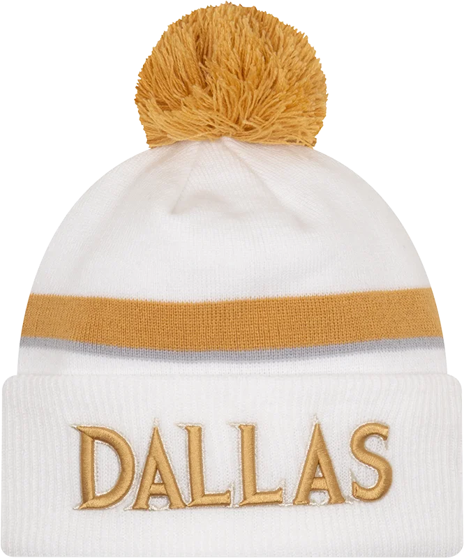 DALLAS MAVERICKS NEW ERA YOUTH CITY EDITION 20-21 WORDMARK STRIPE KNIT