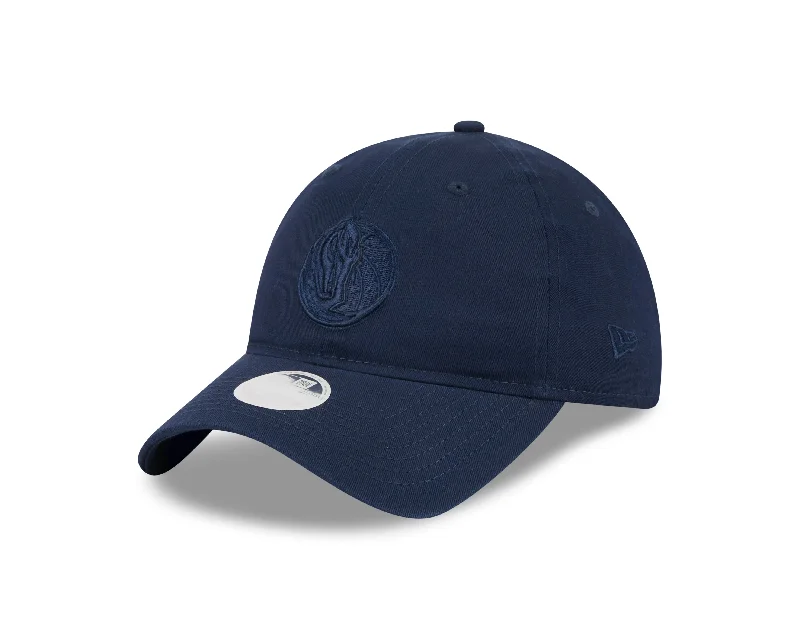 DALLAS MAVERICKS NEW ERA WOMEN'S DARK BLUE HORSEHEAD ADJUSTABLE CAP