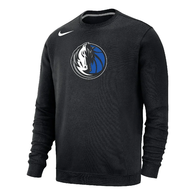 DALLAS MAVERICKS NIKE 2022 CLUB FLEECE CREW