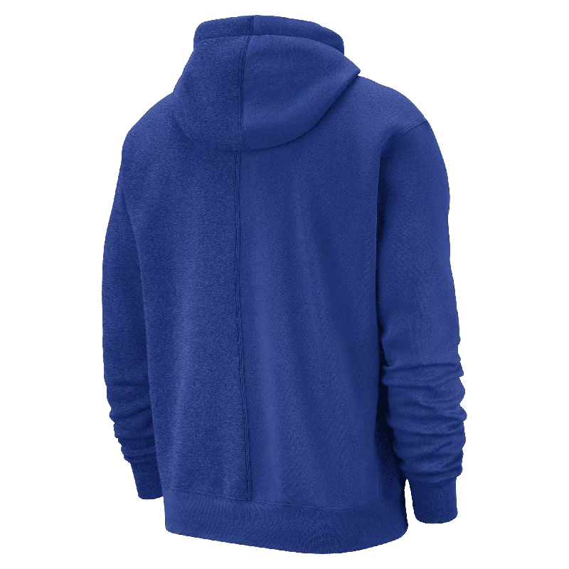 DALLAS MAVERICKS NIKE 2022 COURTSIDE ROYAL PULLOVER HOODIE