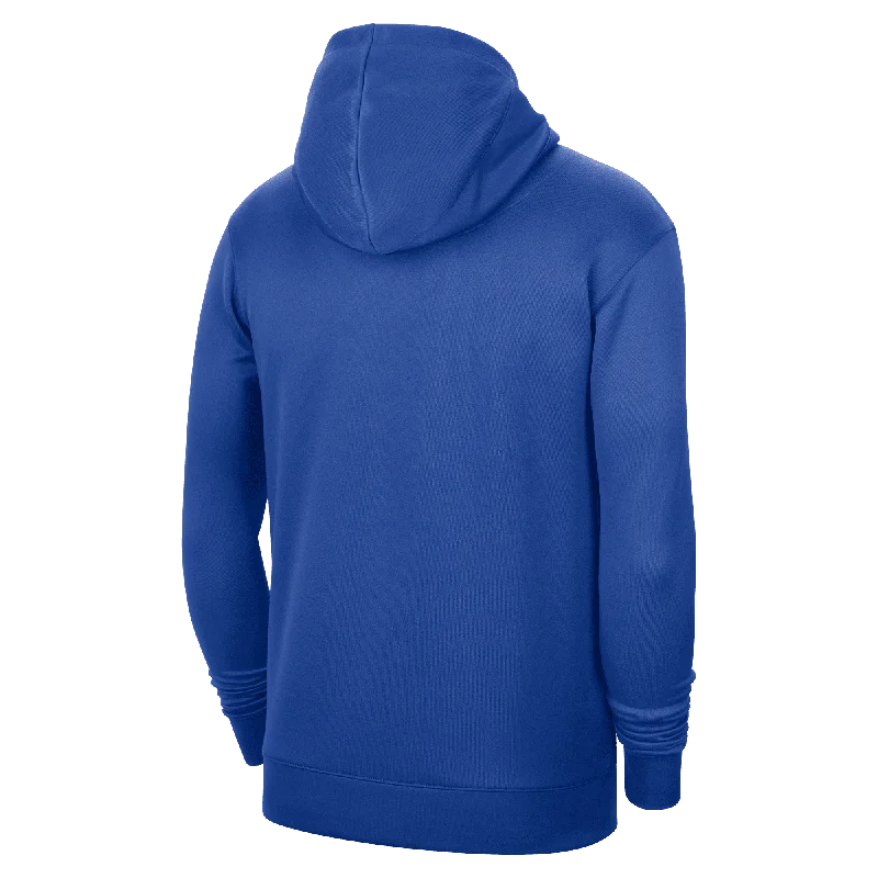 DALLAS MAVERICKS NIKE 2022-23 PRACTICE SPOTLIGHT ROYAL PULLOVER HOODIE