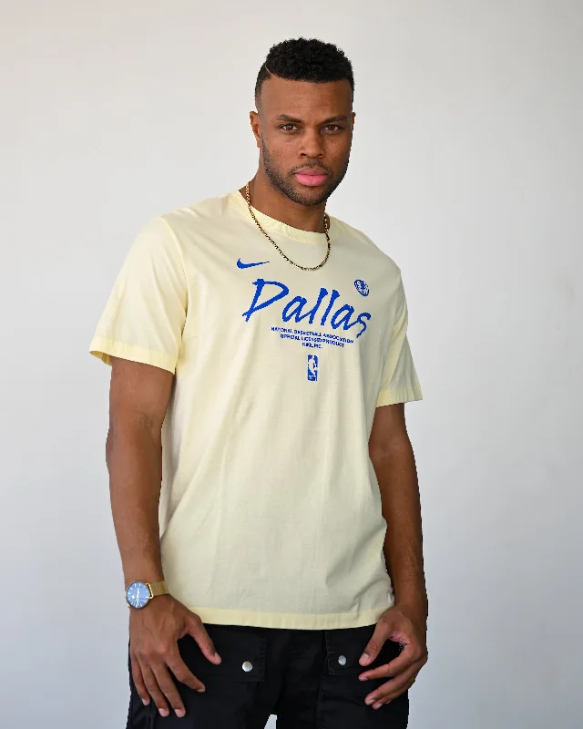 DALLAS MAVERICKS NIKE ALABASTER TEE