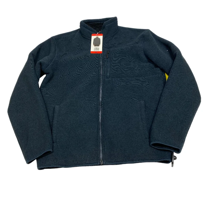 Jacket Fleece By 32 Degrees In Blue, Size: M