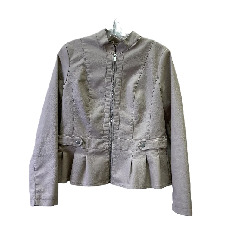 Jacket Other By Baccini In Beige, Size: Mini