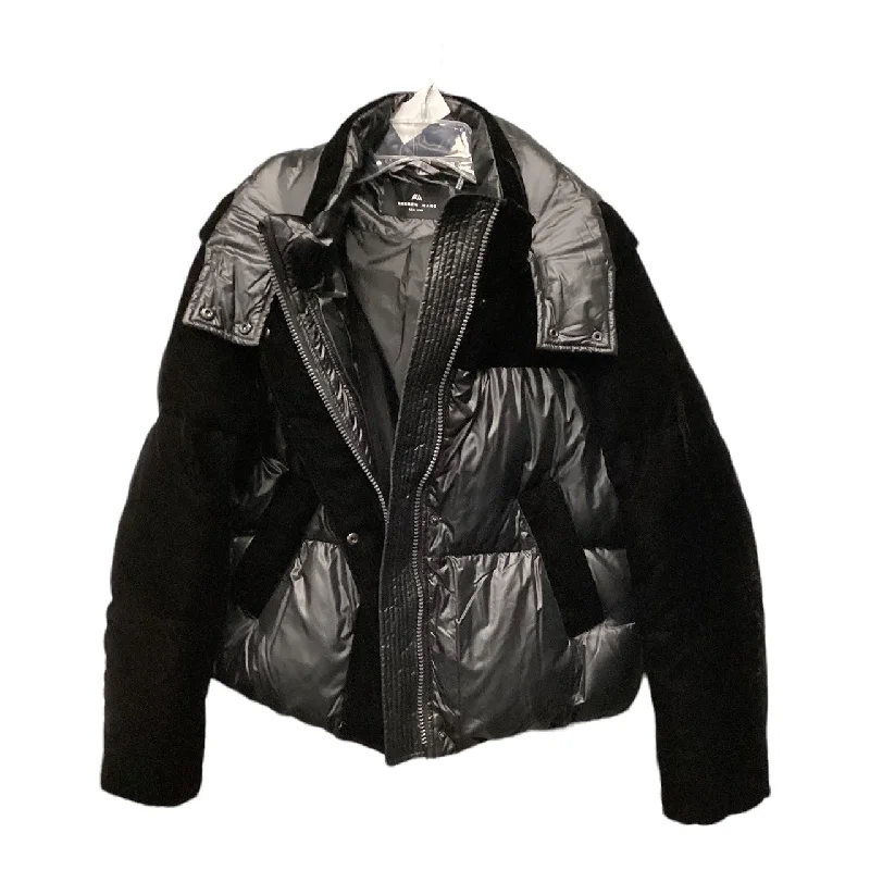 Jacket Puffer & Quilted By Andrew Marc New York In Black, Size: L