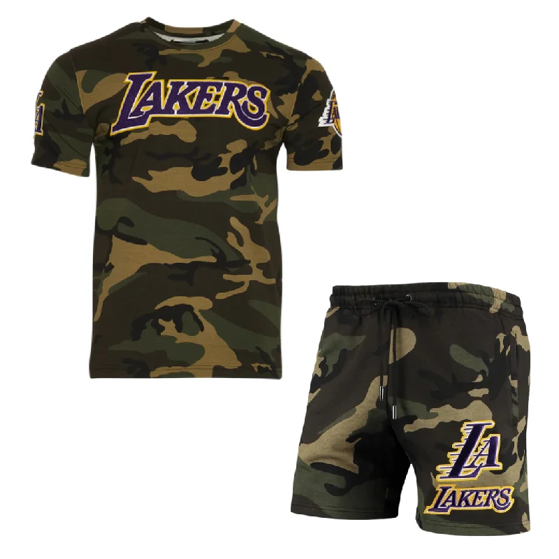 Lakers Camo Team T-Shirt Set