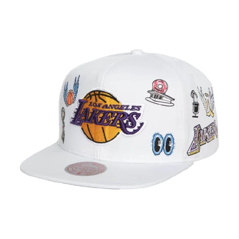 Los Angeles Lakers Hand Drawn Snapback