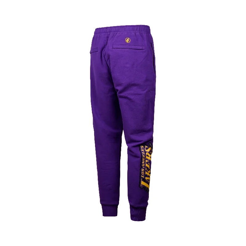 LAKERS OVERSIZE SCRIPT JOGGERS