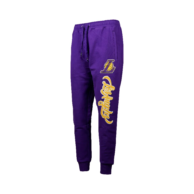 LAKERS OVERSIZE SCRIPT JOGGERS