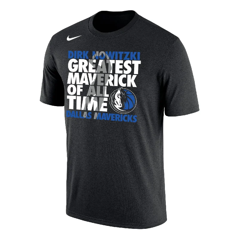 DALLAS MAVERICKS 2018 NIKE DIRK GREATEST MAVS TEE