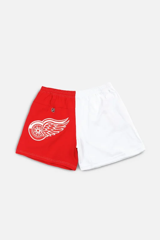 Unisex Rework Detroit Red Wings NHL Tee Shorts - XXL