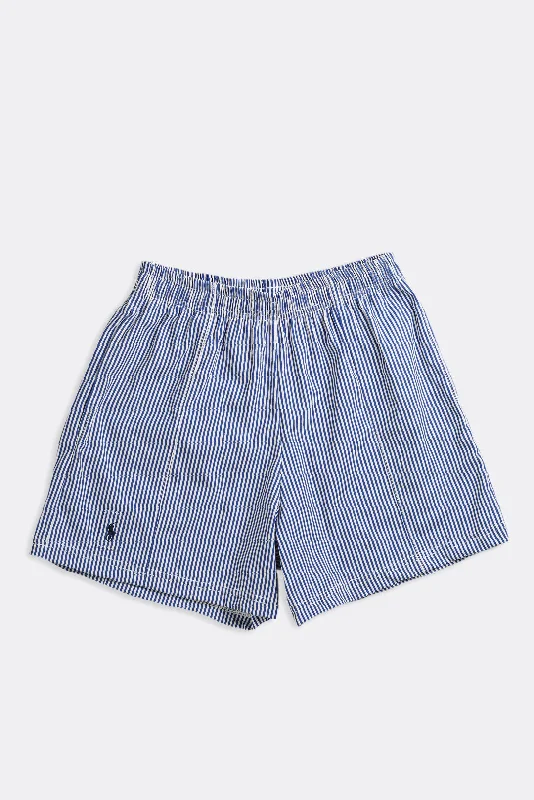 Unisex Rework Oxford Boxer Shorts - XS, S, M, L, XL