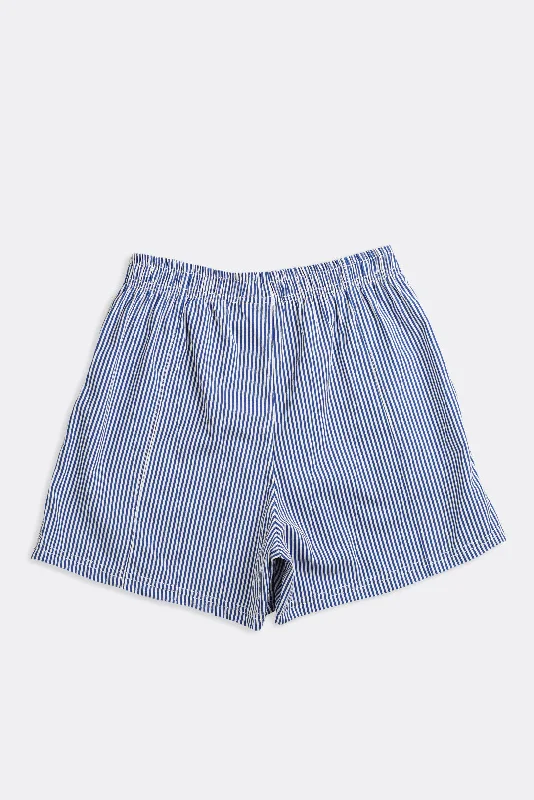 Unisex Rework Oxford Boxer Shorts - XS, S, M, L, XL