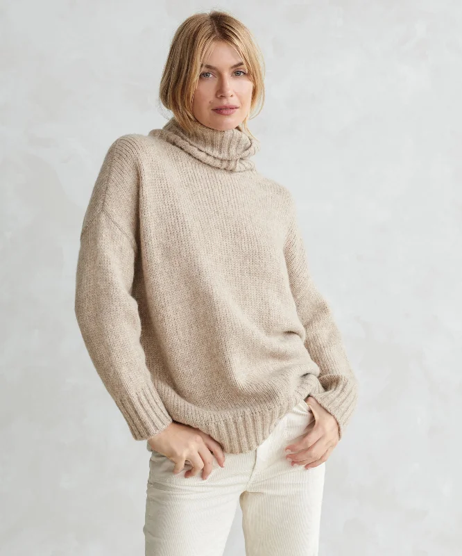 Alpaca Cocoon Turtleneck