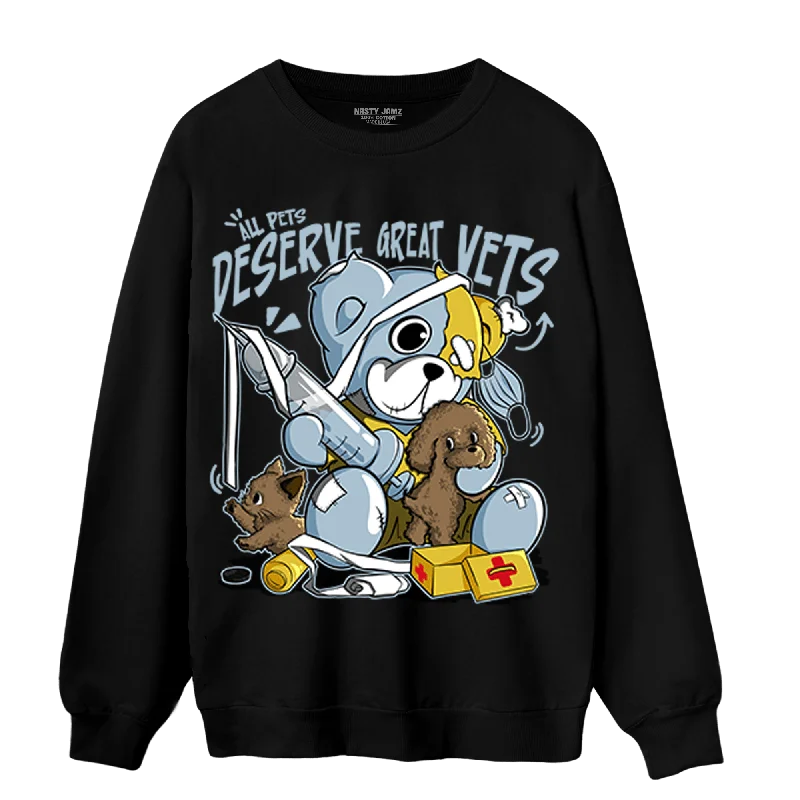 NastyJamz Blue Grey 13s Sweatshirt Match Veterinary BER