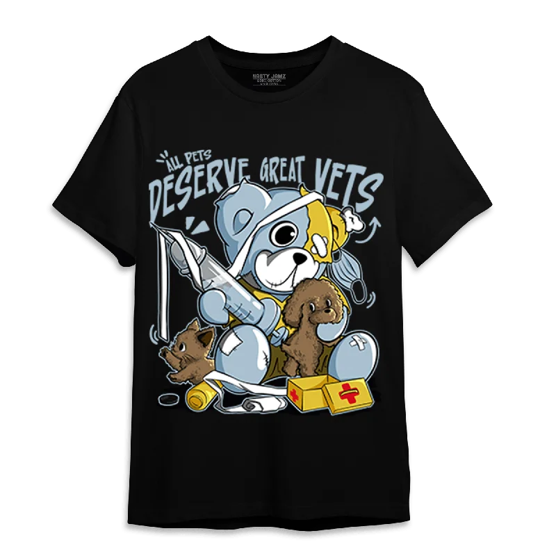 NastyJamz Blue Grey 13s T Shirt Match Veterinary BER