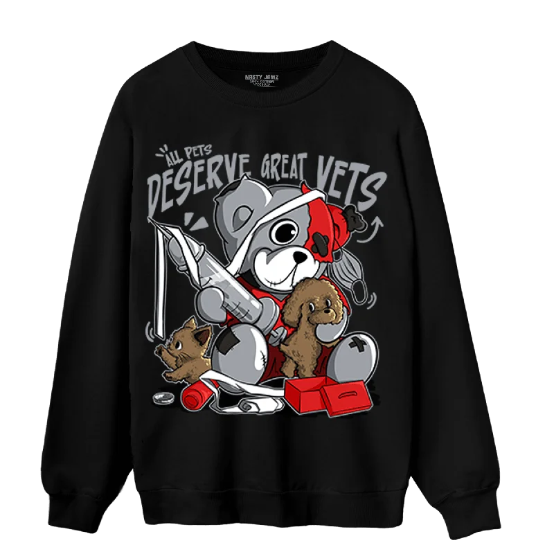 NastyJamz Bred Reimagined 4s Sweatshirt Match Veterinary BER