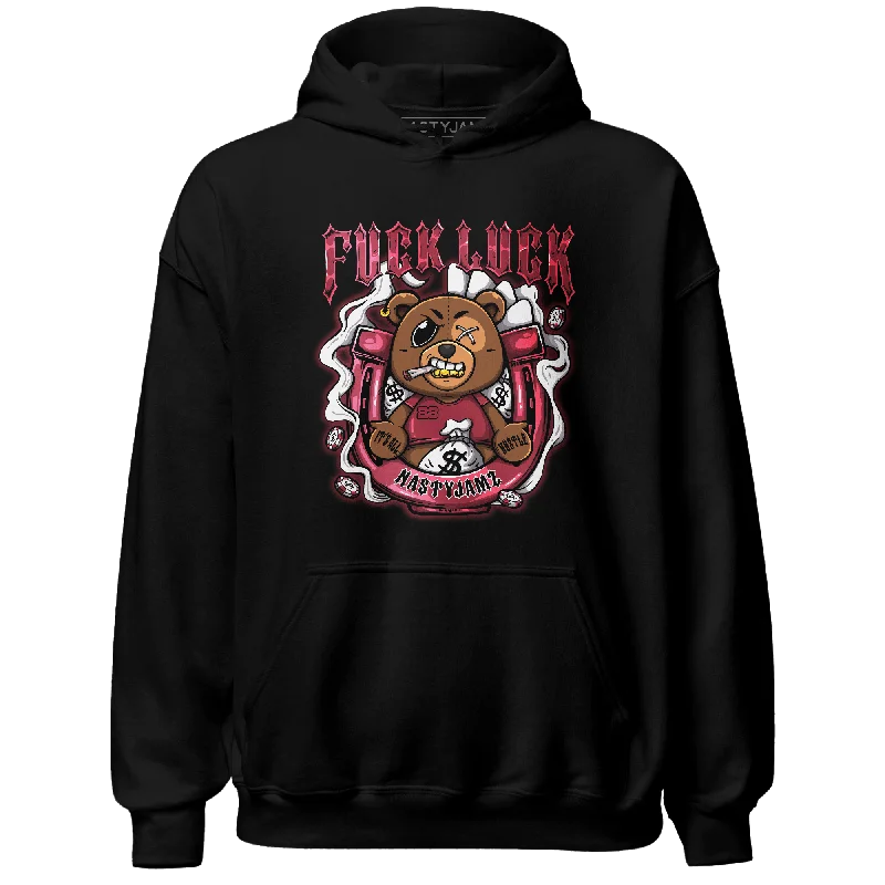 NastyJamz High 85 Metallic Burgundy 1s Hoodie Match F Luck BER