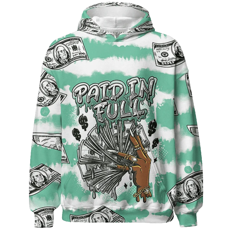 NastyJamz High OG Green Glow 1s Hoodie Match Paid In Full 3D All-Over Print