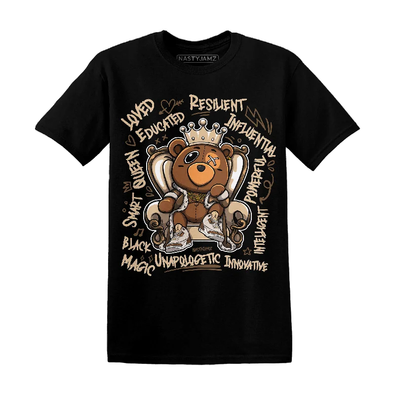 NastyJamz Jordan 3 Palomino T Shirt Match BER Self Definition