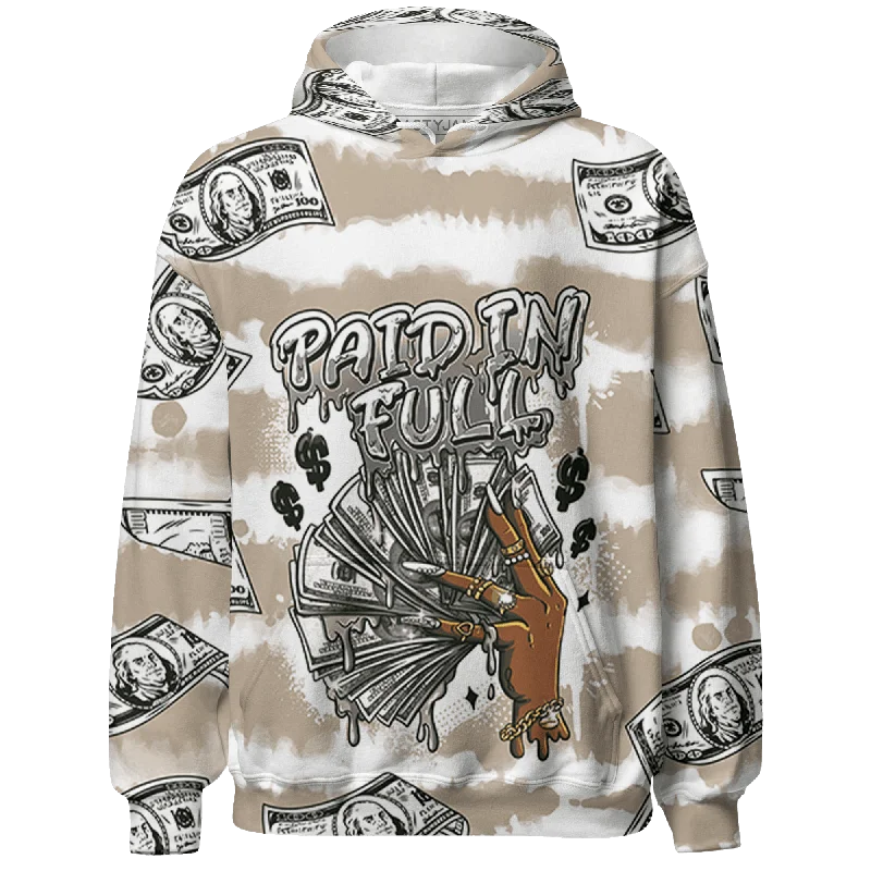 NastyJamz Latte 1s Hoodie Match Paid In Full 3D All-Over Print