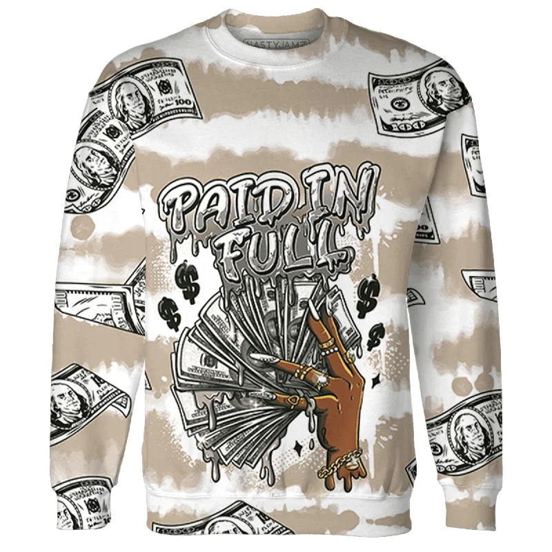 NastyJamz Latte 1s Sweatshirt Match Paid In Full 3D All-Over Print