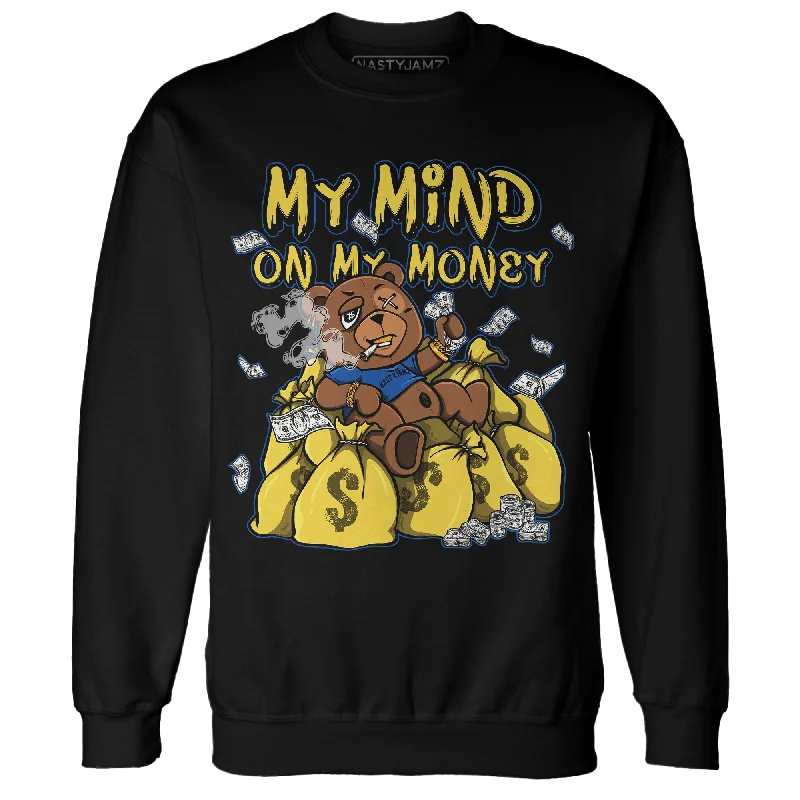 NastyJamz Low OG Canary TVSC 1s Sweatshirt Match My Mind On My Money BER