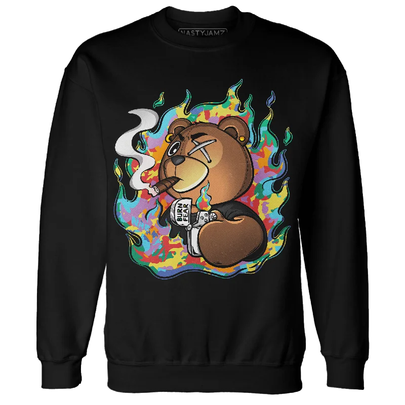 NastyJamz Mid GS Six Championships 1s Sweatshirt Match BER Burn Fear