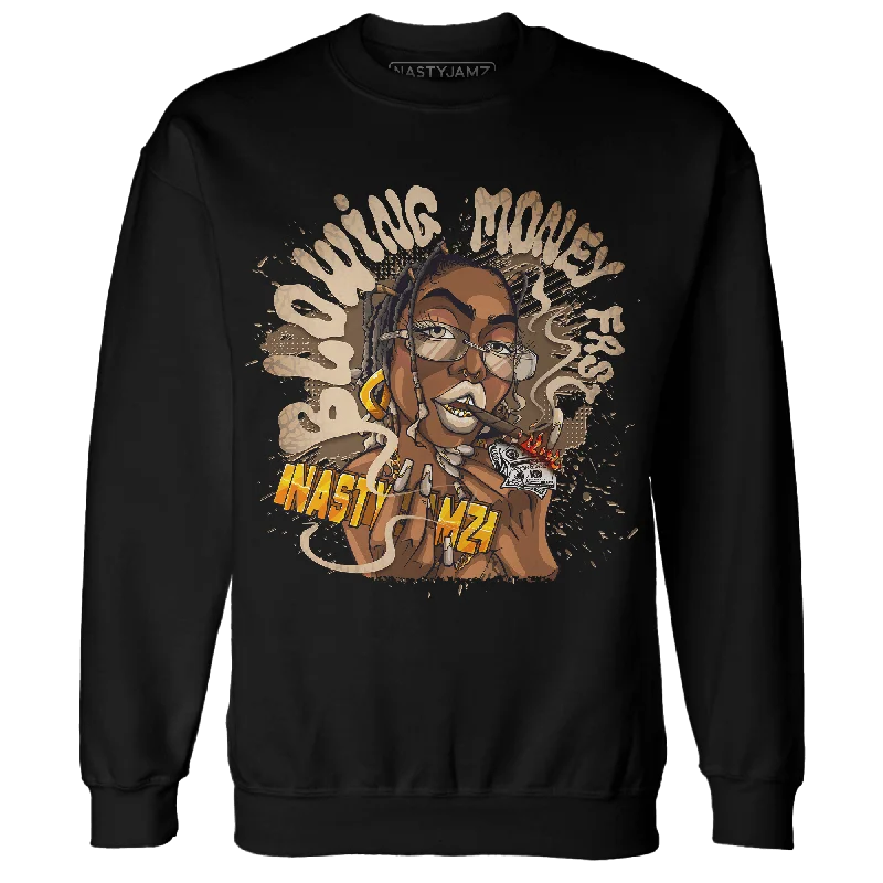 NastyJamz Palomino 3s Sweatshirt Match Blowing Money Fast Girl