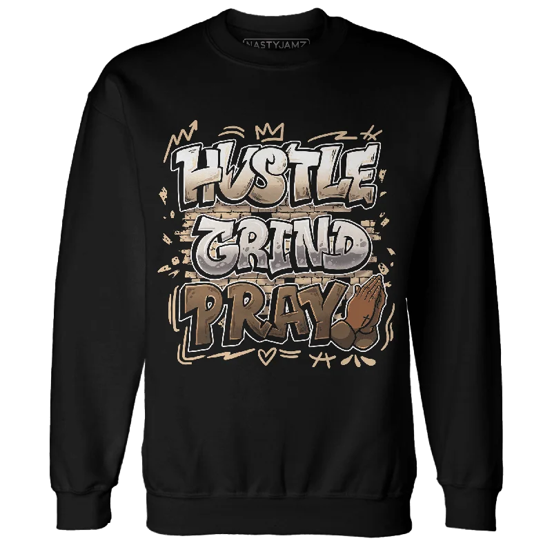 NastyJamz Palomino 3s Sweatshirt Match Hustle Grind Pray