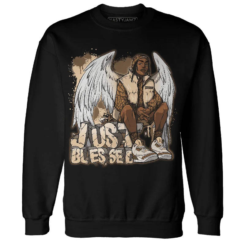 NastyJamz Palomino 3s Sweatshirt Match Just Blessed