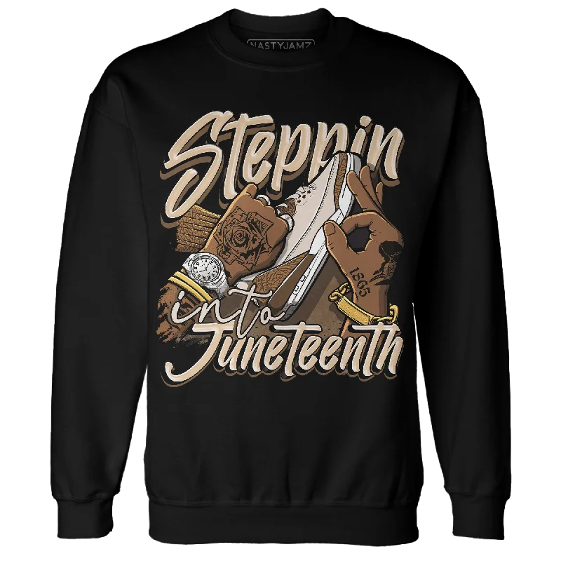 NastyJamz Palomino 3s Sweatshirt Match Step Into Juneteenth