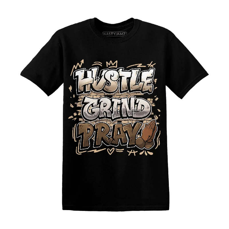 NastyJamz Palomino 3s T Shirt Match Hustle Grind Pray