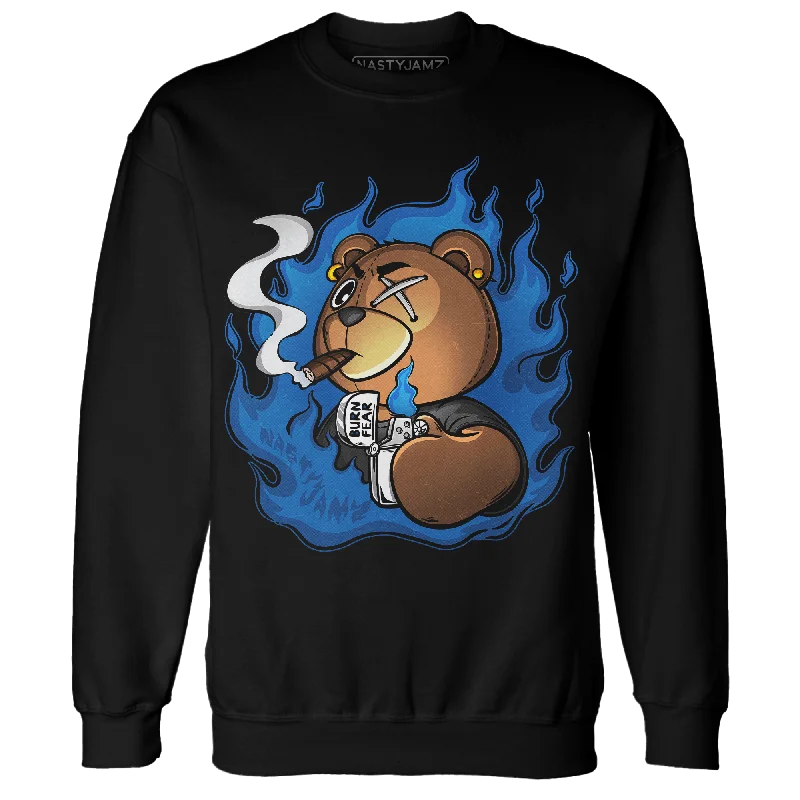 NastyJamz Royal Reimagined 1s Sweatshirt Match BER Burn Fear