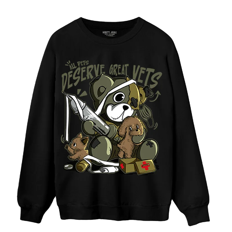 NastyJamz SE Craft Medium Olive 4s Sweatshirt Match Veterinary BER