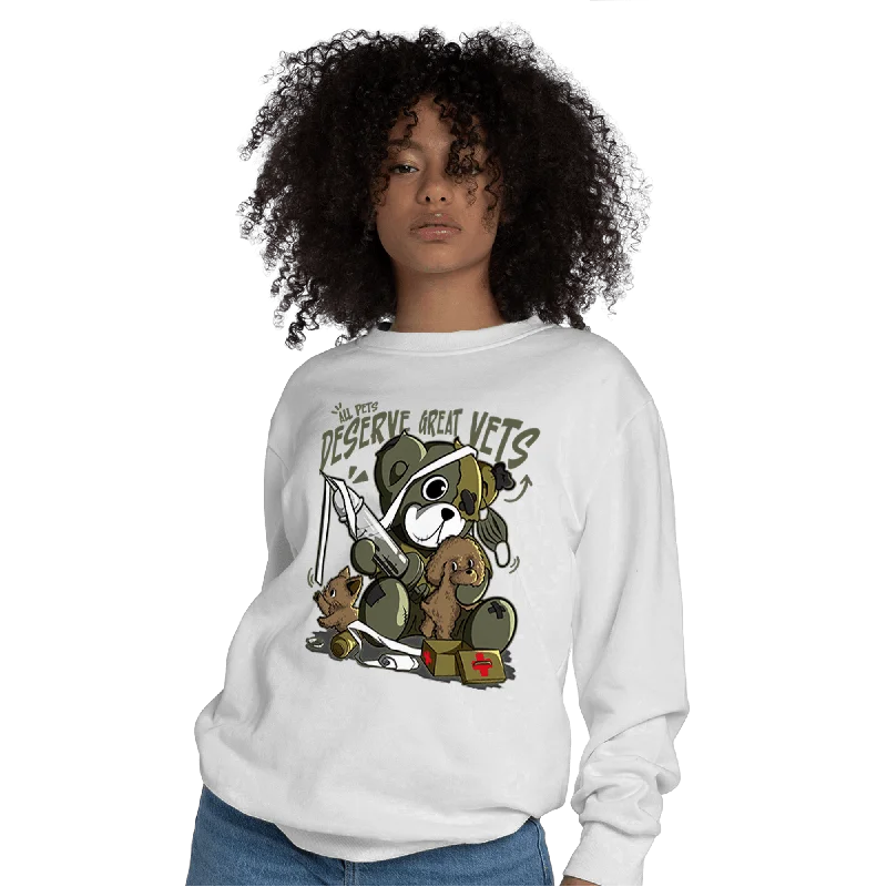 NastyJamz SE Craft Medium Olive 4s Sweatshirt Match Veterinary BER