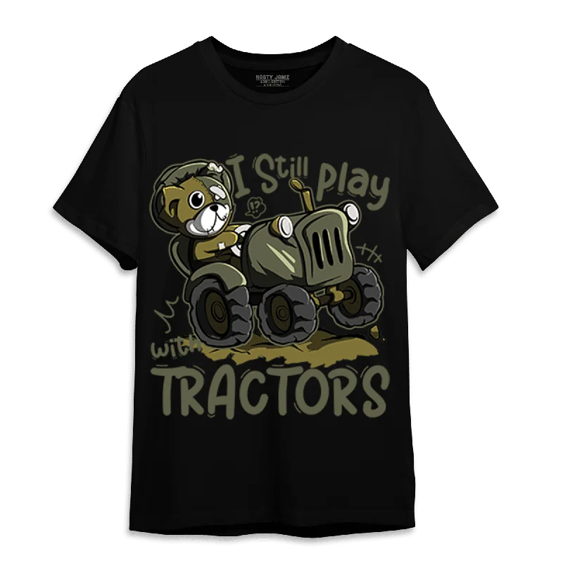 NastyJamz SE Craft Medium Olive 4s T Shirt Match Play With Tractors BER