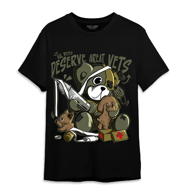 NastyJamz SE Craft Medium Olive 4s T Shirt Match Veterinary BER