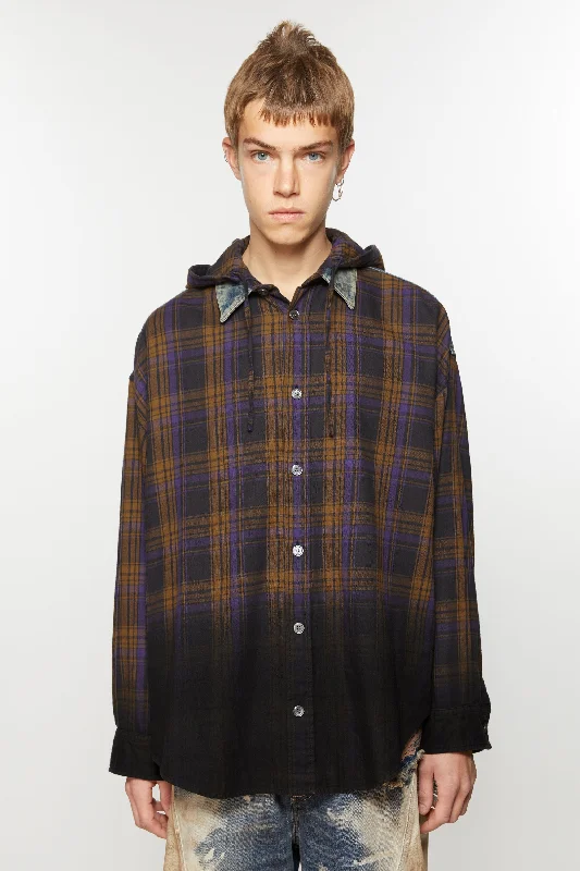 ACNE STUDIOS Men Check Button-Up Shirt