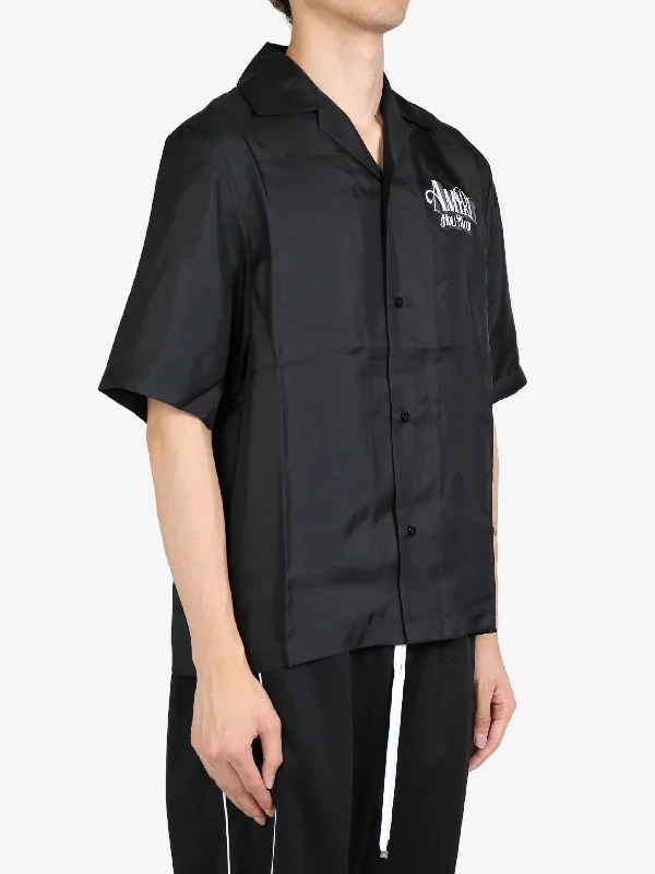 AMIRI Men Credits Bowling Shirt