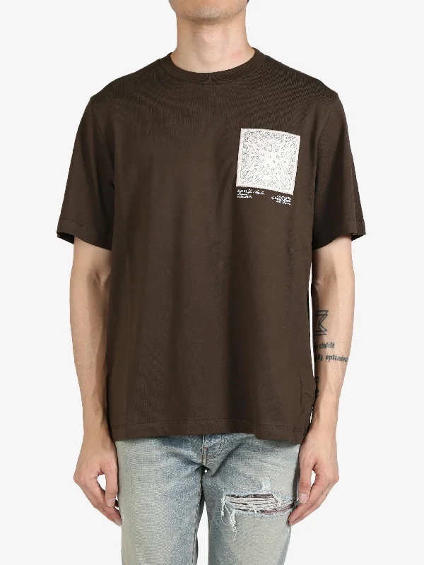 AMIRI Men MA Bandana Silk Applique Tee