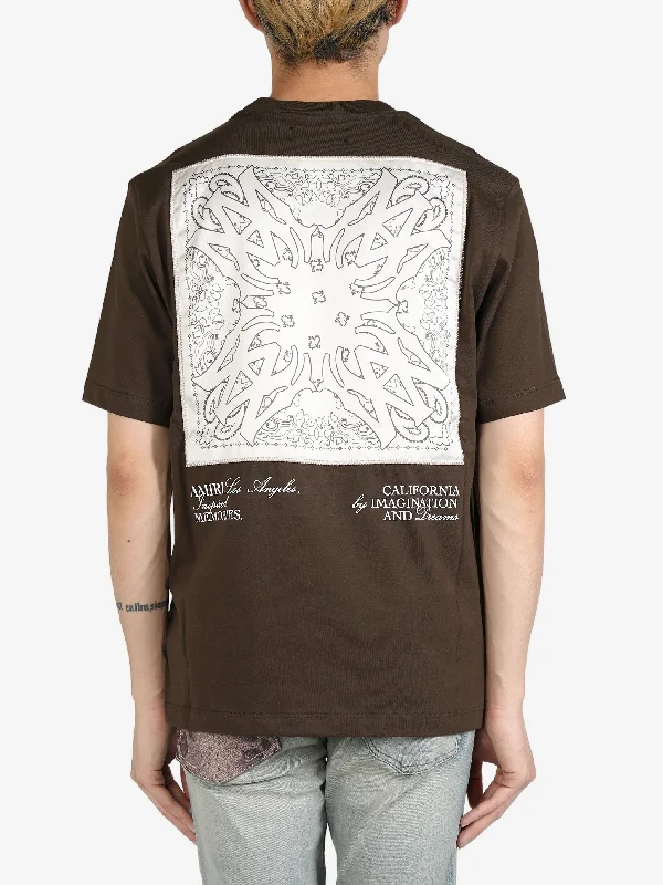 AMIRI Men MA Bandana Silk Applique Tee