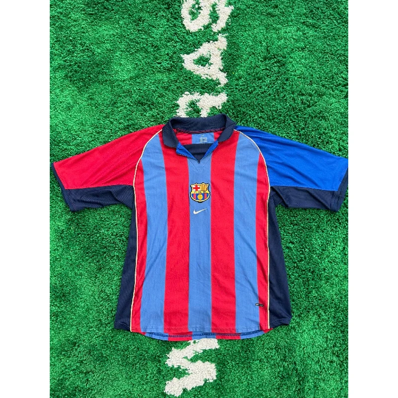 Barcelona Home Shirt 2001-2002 Guardiola #4 XL