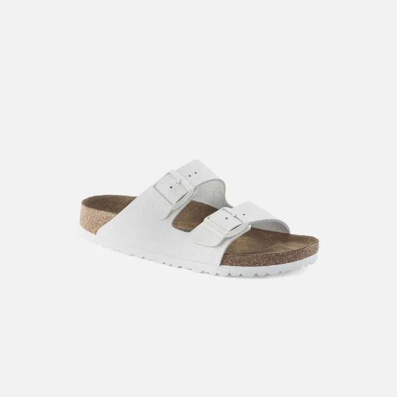 Birkenstock Arizona Soft Footbed Leather - White