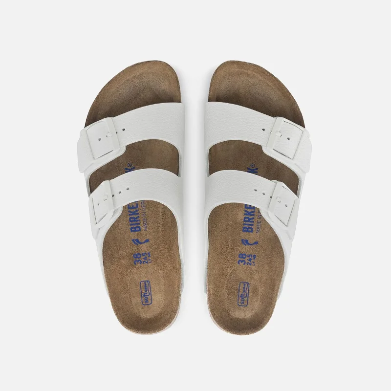 Birkenstock Arizona Soft Footbed Leather - White